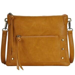 Antik Kraft Mustard Crossbody Bag
